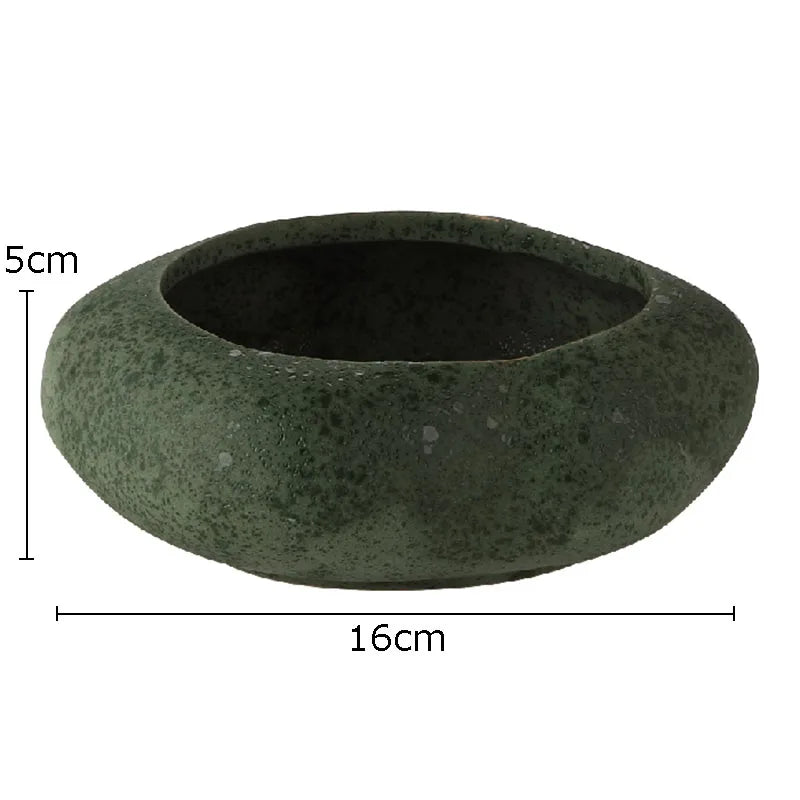 Lotus Seedpod Kenzan Ceramic Vase